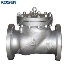 ASTM A216 WCB Swing Check Valves, API 6D, 8 Inch, CL300, RF ...