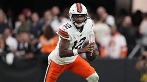 Shedeur Sanders in Browns uniform