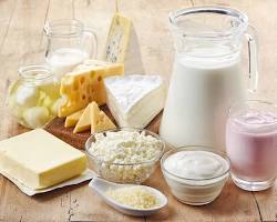 Dairy products calcium