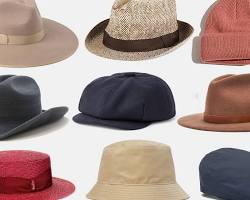 תמונה של Trilby Hat for Round Face Shape