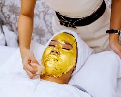 Image of Gold facial treatment