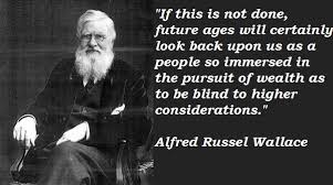 Finest nine lovable quotes by alfred russel wallace pic Hindi via Relatably.com