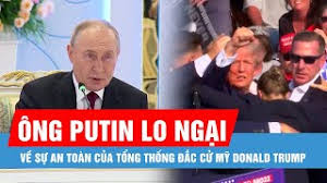 Ông Putin lo ngại về sự an toàn của Tổng thống đắc cử Mỹ Donald Trump