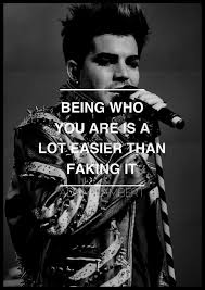 adam lambert quote. | No one like Adam | Pinterest | Adam Lambert ... via Relatably.com