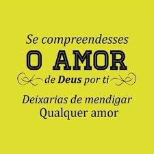 Resultado de imagem para imagem do amor de Deus com mensagem