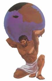 Image result for atlas holding up the world