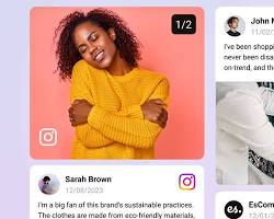 Image of Instagram website