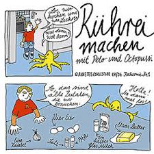 KETTCARDS Comic/Cartoon, Annette Köhn: Rührei machen, Kochcomics