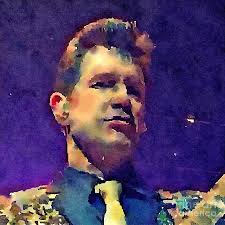 Chris Isaak Close Up 4 by Nicola Andrews - Royalty Free and Rights Managed Licenses - chris-isaak-close-up-4-nicola-andrews