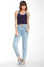 Petite high waisted jeans