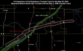 Moore OK Tornado Paths