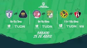 A qué hora y dónde ver la última jornada de la Liga MX de fútbol este sábado 25 de abril de 2026
