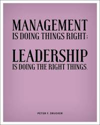 you can always tell the difference between a manager and a leader ... via Relatably.com