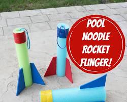 Image of Pool noodle rocket