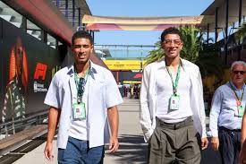 Jude Bellingham and Real Madrid Legend Attend Spanish Grand Prix