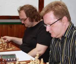 <b>...</b> beim Spiel gegen große Namen - Christopher Graw und <b>Georg Waldschmidt</b> - 021