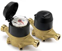 Master Meter 5/8” x 3/4” 1 pulse/10 USG - 3/4" Cold Water ...