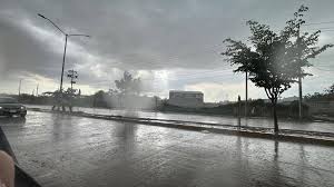 Se registra lluvia al norte de Culiacán y refresca diversos sectores de la ciudad