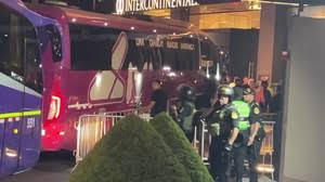 Fans cheer as Messi's Inter Miami arrives in Peru