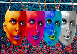 Carnival Masks Digital Art by Peter Jenkins - Carnival Masks Fine Art Prints and Posters for Sale - carnival-masks-peter-jenkins