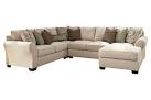 M: Bobkona Benford 2-Piece Chaise Loveseat Sectional