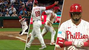 Phillies play some small ball and get two runs across in the third inning