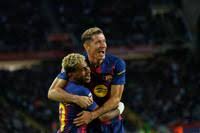 Como suplente, Yamal asiste en la victoria del Barcelona sobre la Real Sociedad
