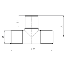 Spigot Equal Tee - Fusion Group Limited