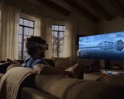 Image of Apple Vision Pro high resolution displays