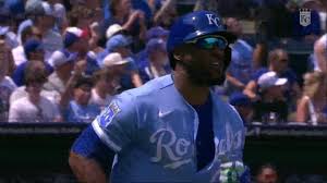 Starling Marte smashes a home run