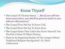 Know Thyself via Relatably.com