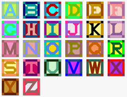 Résultat de recherche d'images pour "Alphabet for quilt pattern"
