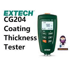 EXTECH CG204 Coating Thickness Tester User Manual - Manuals+