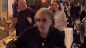 Al Pacino, 86, shows off his wild dance moves at Hollywood party after ‘fight’ with baby mama