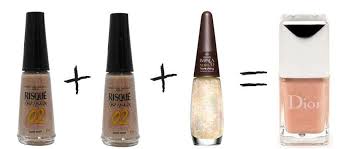 Resultado de imagem para esmalte nude e ouro nude