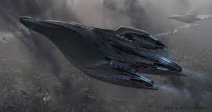 Alien Ship Concept Art