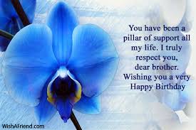 Birthday Wishes For Brother via Relatably.com