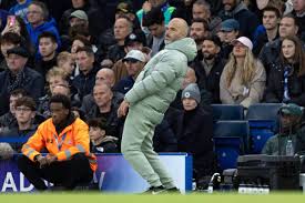 Enzo Maresca Sees Red Card After Ecstatic Touchline Celebration in Chelsea vs Liverpool Win