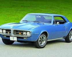 Pontiac Firebird car, year 1967