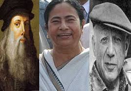 Anurag Dey/IANS [ Updated 15 Jan 2013, 11:47:18 ]. Is Mamata a Picasso or Da Vinci? Let her name those who buy her paintings - Is_Mamata_a_Pic7729
