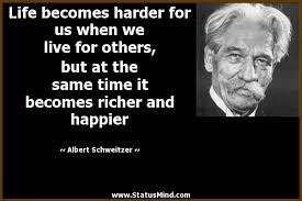 Albert Schweitzer Quotes at StatusMind.com via Relatably.com