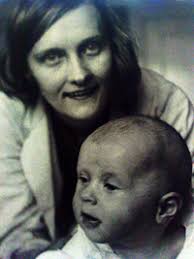 Astrid Lindgren&#39;s Marriage and daughter Karin Lindgren - Lindgren-with-daughter