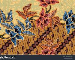 Gambar Various Indonesian batik motifs