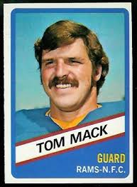 Tom Mack 1976 Wonder Bread football card. Want to use this image? See the About page. - Tom_Mack
