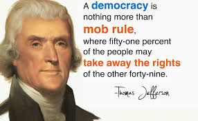 Thomas jefferson quotes on democracy via Relatably.com