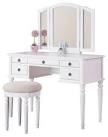 White vanity set with mirror Sydney