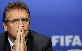 Fifa secretary general Jerome Valcke has apologised to the Brazilian government for his outspoken criticism of delays in their 2014 World Cup preparations ... - jerome-valcke_2160011b