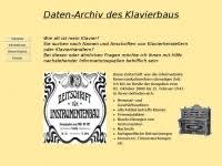 Dieter-gocht.de - Klaviergeschichte - Klavierchroniken - wie alt - dieter-gocht-de