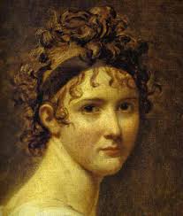 Portrait of Mme Récamier by Jacques-Louis David - jacques-louis-david-portrait-of-mme-recamier