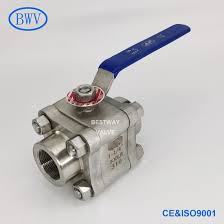 800lb F304/F304L F316/F316L NPT Screw End Forged 3PC ...
